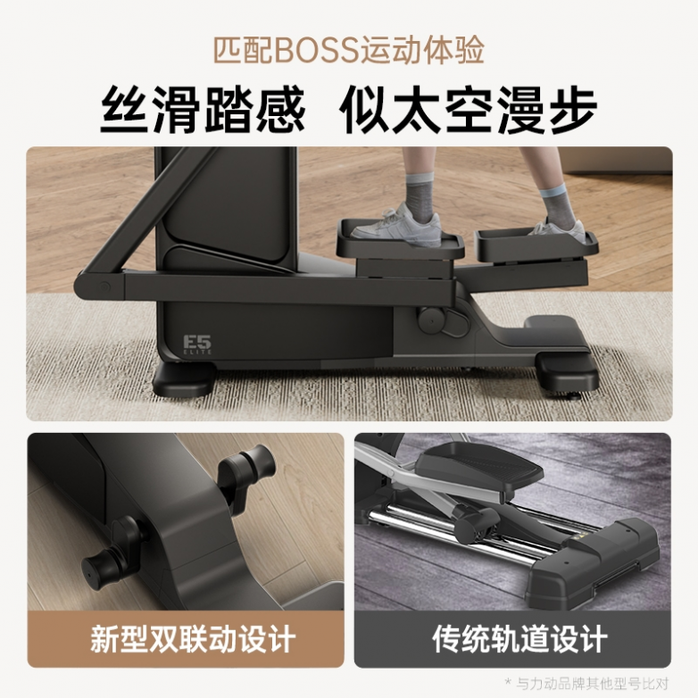 居家健身新选择：力动E5椭圆机如何解决都市人的运动痛点？(图4)