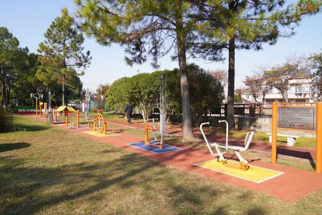 奉城又一批市民益智健身苑点完成新建、更新在不在你家附近？(图5)